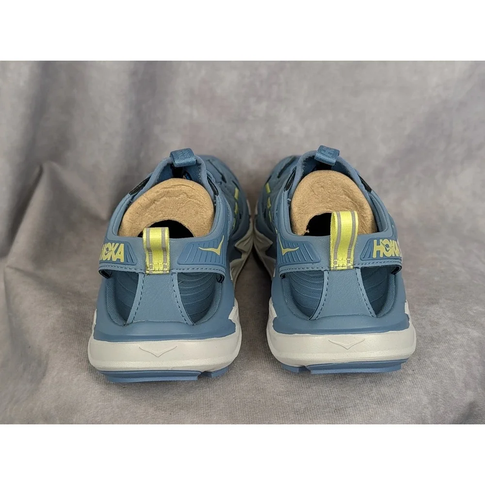 Hoka One One Hopara Women 5.5 Provincial Blue Hiking Mountain Sandals NWOB